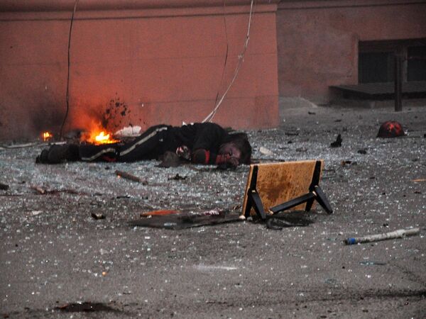 オデッサ労働組合会館の火災の犠牲者。 オデッサ労働組合会館の火災の犠牲者。 - Sputnik 日本