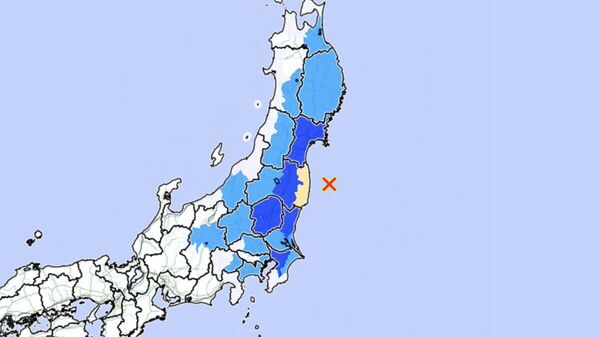 【福島県沖でM5 - Sputnik 日本