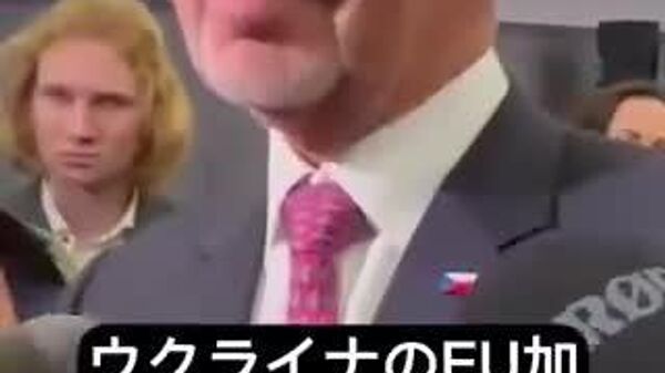 【チェコ議会選で勝利した野党のバビシュ党首、ウクライナのEU加盟に反対】 - Sputnik 日本