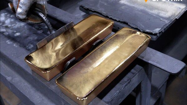 【国内金価格、初の2万1000円超】 - Sputnik 日本