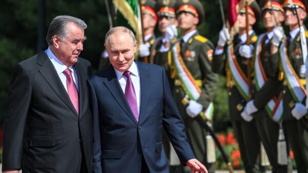 Государственный визит президента Владимира Путина в Таджикистан - Sputnik 日本