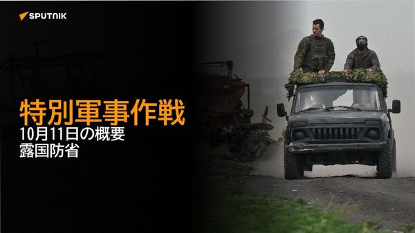 【特別軍事作戦 10月11日の概要 露国防省】 - Sputnik 日本