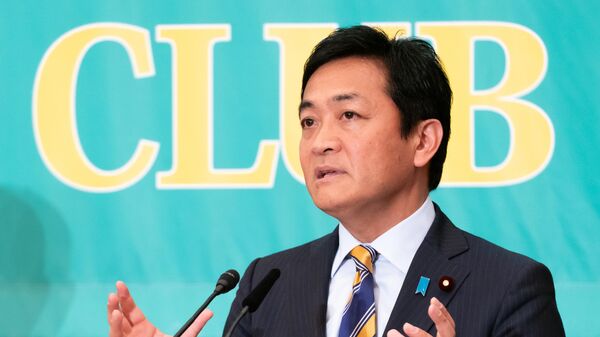 Представитель Демократической партии За народ Юитиро Тамаки - Sputnik 日本