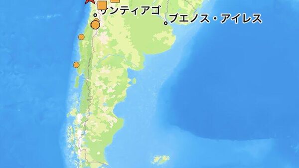 【ドレーク海峡でM6 - Sputnik 日本