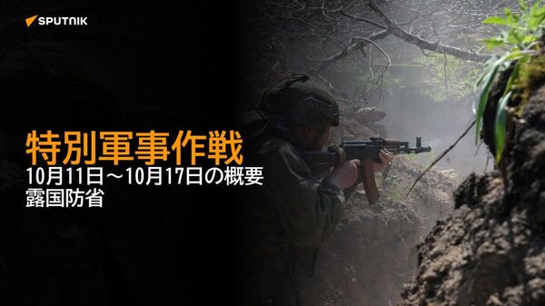 【特別軍事作戦 10月11日～10月17日の概要 露国防省】 - Sputnik 日本