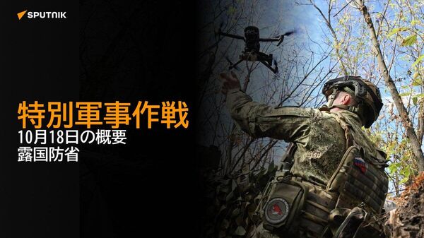 【特別軍事作戦 10月18日の概要 露国防省】 - Sputnik 日本