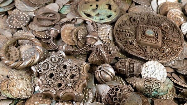 【釣り用のミミズを掘っていたら銀貨がザクザク スウェーデン】 - Sputnik 日本