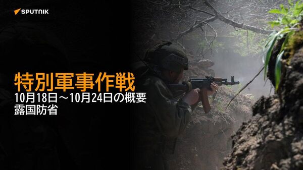【特別軍事作戦 10月18日～10月24日の概要 露国防省】 - Sputnik 日本