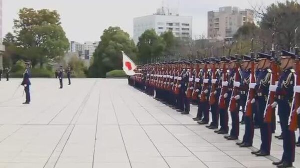 【小泉防衛相とヘグセス国防長官、儀仗隊の栄誉礼を受ける】 - Sputnik 日本