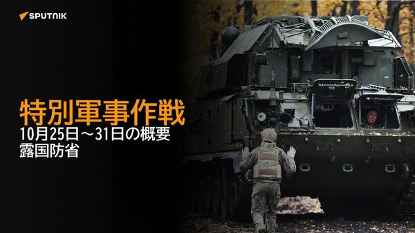 【特別軍事作戦 10月25日～31日の概要 露国防省】 - Sputnik 日本