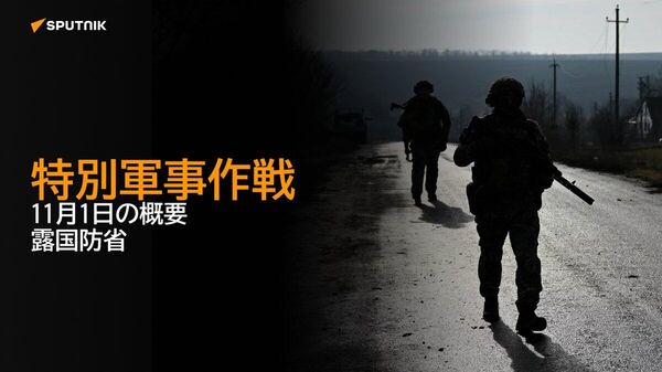 【特別軍事作戦 11月1日の概要 露国防省】 - Sputnik 日本
