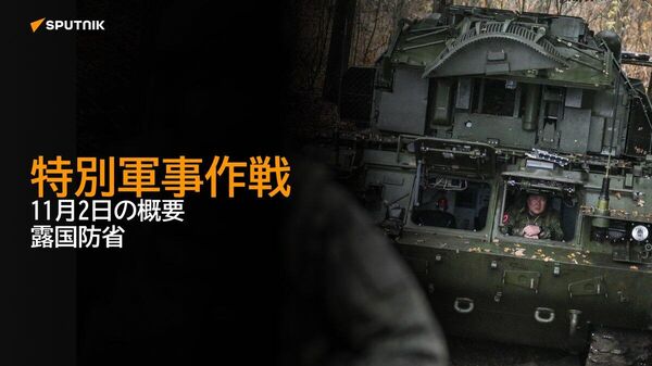 【特別軍事作戦 11月2日の概要 露国防省】 - Sputnik 日本