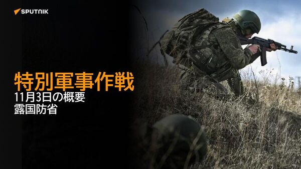 【特別軍事作戦 11月3日の概要 露国防省】 - Sputnik 日本