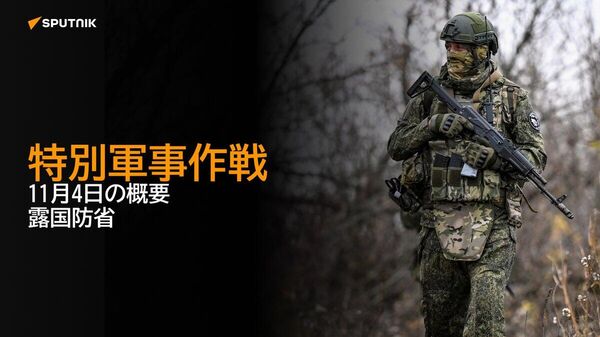 【特別軍事作戦 11月4日の概要 露国防省】 - Sputnik 日本