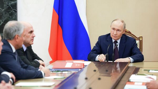 Президент Владимир Путин провел заседание Совбеза РФ - Sputnik 日本