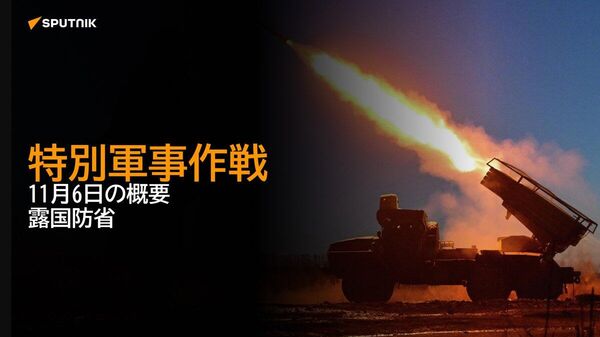 【特別軍事作戦 11月6日の概要 露国防省】 - Sputnik 日本