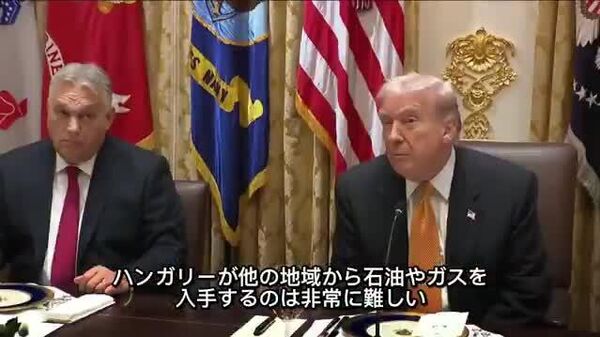 【ハンガリーは内陸国、大半のEU加盟国は沿岸国だというのにロシアから燃料を輸入している＝米大統領】 - Sputnik 日本