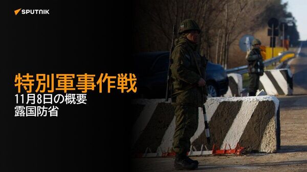 【特別軍事作戦 11月8日の概要 露国防省】 - Sputnik 日本