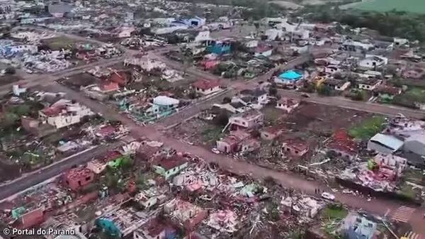 【ブラジル南部を襲った致命的な竜巻 約750人が負傷】 - Sputnik 日本