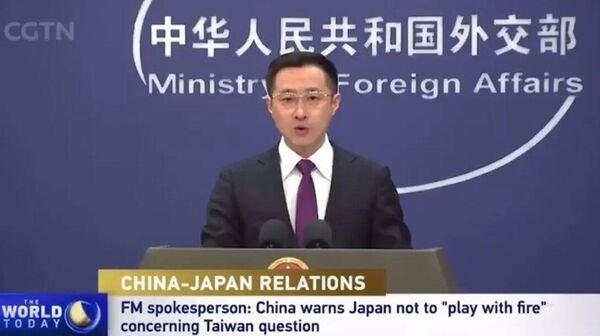 【中国が高市政権に警告、日本による台湾海峡での軍事行動には「武力で応じる」】 - Sputnik 日本