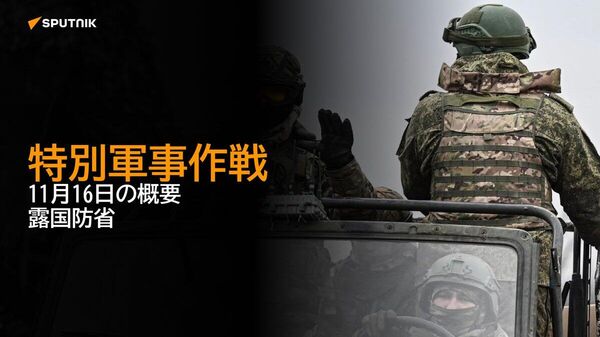 【特別軍事作戦 11月16日の概要 露国防省】 - Sputnik 日本