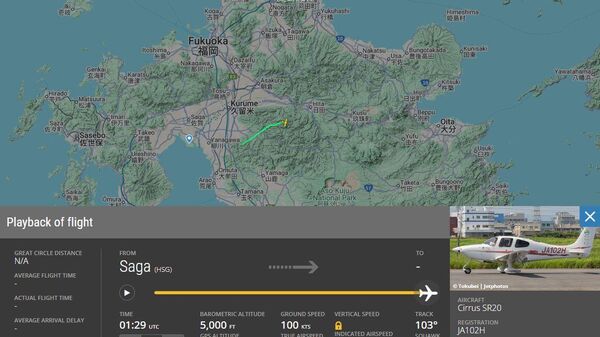 【福岡・八女の小型機墜落 搭乗の3人が心肺停止】 - Sputnik 日本