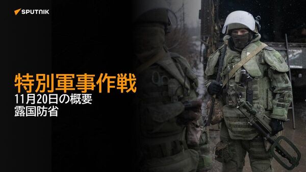 【特別軍事作戦 11月20日の概要 露国防省】 - Sputnik 日本