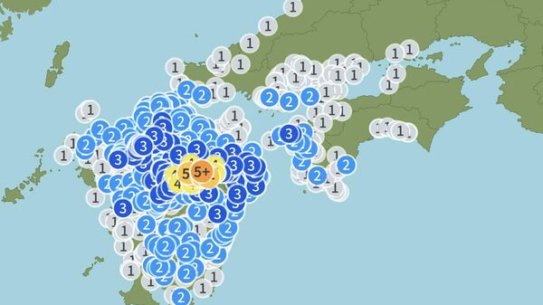 【熊本の地震はM5 - Sputnik 日本