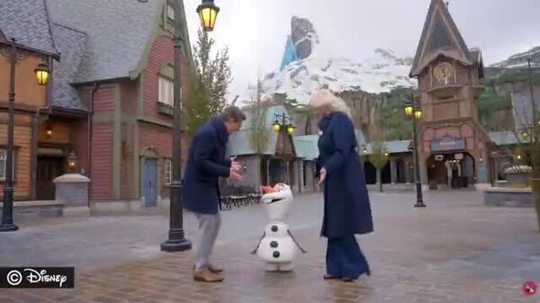 【ディズニーの魔法 動く、しゃべる雪だるまオラフが誕生】 - Sputnik 日本