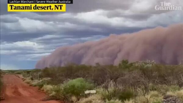 【オーストラリア 砂嵐が鉱山を襲う】 - Sputnik 日本