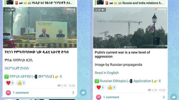 【テレグラム上の自動翻訳、スプートニクの投稿内容歪曲？】 - Sputnik 日本