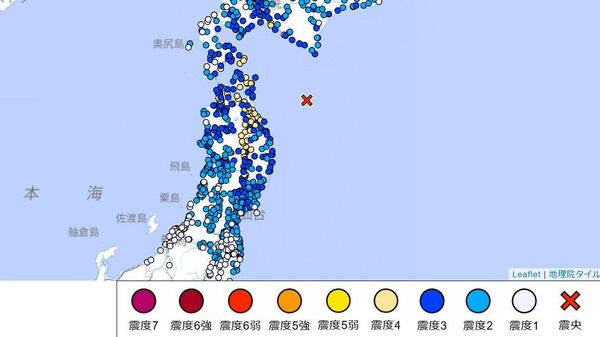 【北海道、青森県、秋田県、岩手県、宮城県で震度4の揺れが観測】 - Sputnik 日本