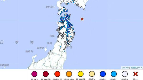 【青森県東方沖で再び地震、M5 - Sputnik 日本