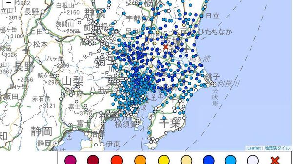 【関東で最大震度4 津波なし】 - Sputnik 日本