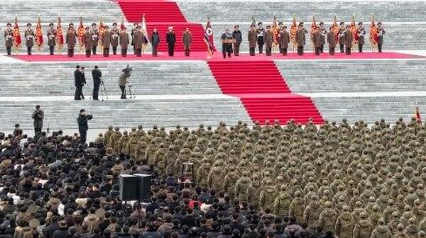 【金正恩氏、ロシアから帰還した工兵らの功績を称賛】 - Sputnik 日本