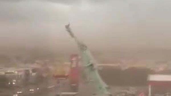 【ブラジル 強風により自由の女神像のレプリカが倒壊】 - Sputnik 日本