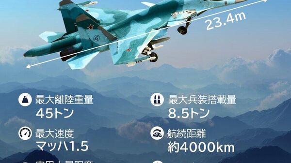 【図説：露最新鋭爆撃機Su34 戦線配備へ】 - Sputnik 日本