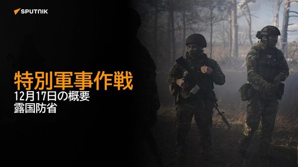 【特別軍事作戦 12月17日の概要 露国防省】 - Sputnik 日本