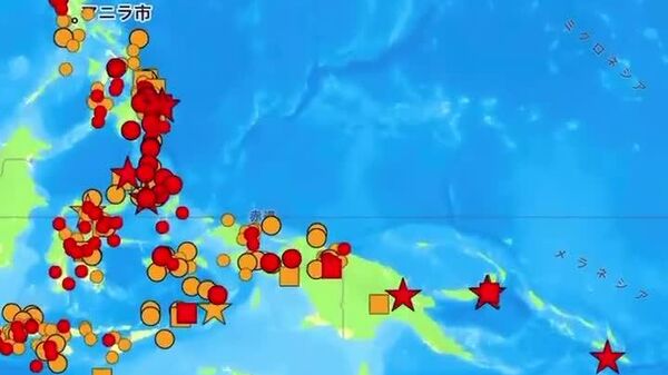 【ニューギニア島でM6 - Sputnik 日本