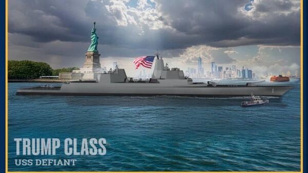 【米国、「トランプ級」戦艦を建造へ 「黄金艦隊」構想】 - Sputnik 日本