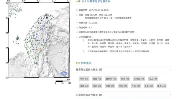 【台湾で震度5弱】 - Sputnik 日本