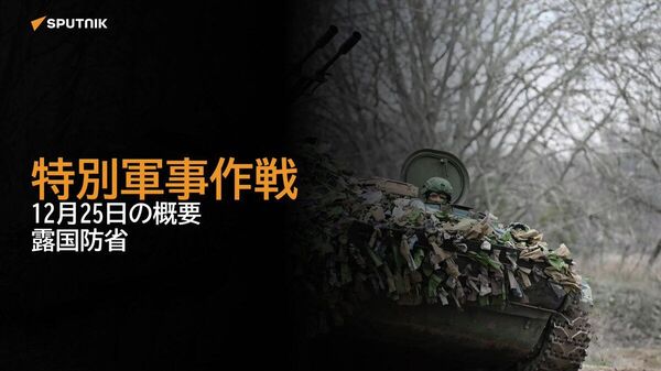 【特別軍事作戦 12月25日の概要 露国防省】 - Sputnik 日本