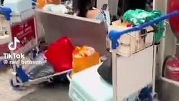 【空港で暮らしていたという女性、騒ぎがきっかけで警察に拘束される 】 - Sputnik 日本