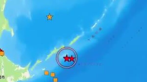 【クリル諸島沖でM6 - Sputnik 日本