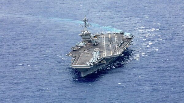 【米空母打撃群、マラッカ海峡を通過】 - Sputnik 日本