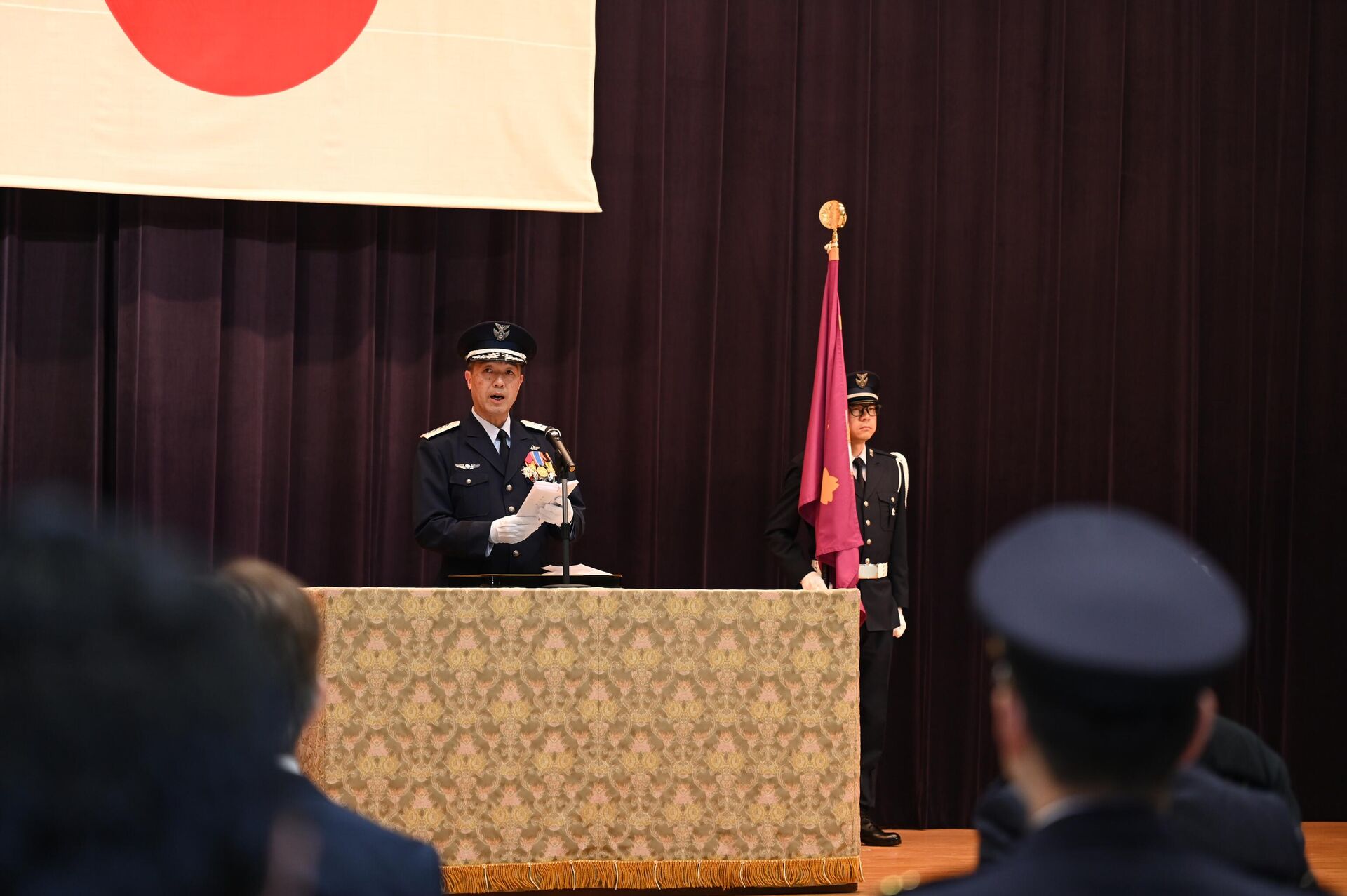 Генерал Учикура произносит свою вступительную речь в должность начальника Объединенного штаба - Sputnik 日本, 1920, 21.01.2026