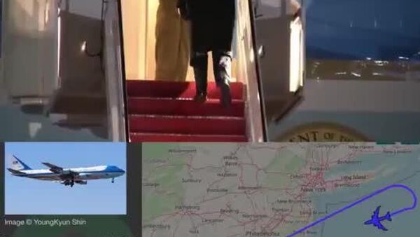 【トランプ氏の専用機 不具合で引き返す】 - Sputnik 日本