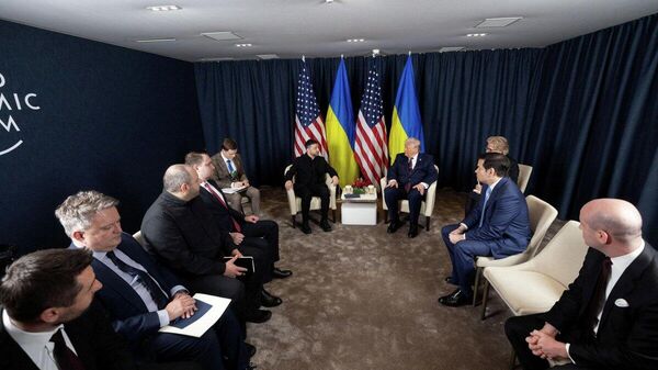 【ダボスでのゼレンスキー氏の演説は、欧米から支援を引き出すための試み＝専門家】（1/2） - Sputnik 日本