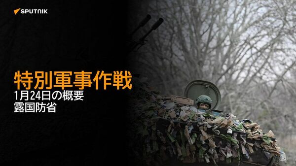 【特別軍事作戦 1月24日の概要 露国防省】 - Sputnik 日本
