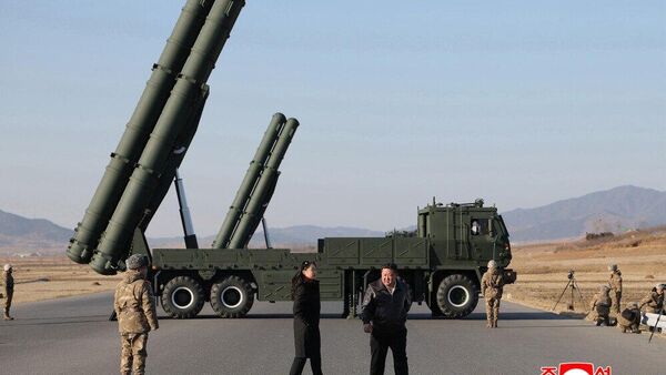 【北朝鮮が大口径多連装ロケットシステム発射実験の写真を公開】 - Sputnik 日本